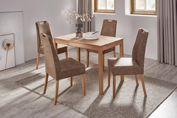JEDÁLENSKÝ STÔL, divoký dub, 110-160/70/75 cm Linea Natura - Stoly