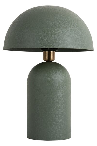 Zelená stolová lampa s kovovým tienidlom (výška 43 cm) Boaz – Leitmotiv