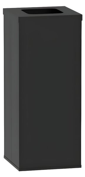 Kôš na triedený odpad 70 L, úchyt na vrece, čierny/čierny