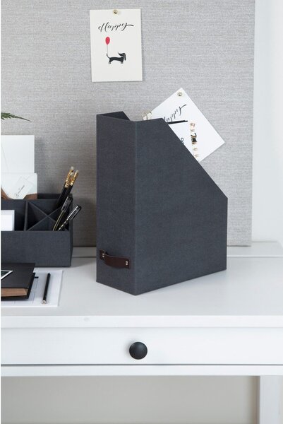 Kartónový organizér pre dokumenty Estelle Canvas Paper Laminate – Bigso