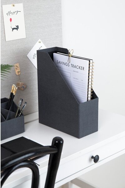 Kartónový organizér pre dokumenty Estelle Canvas Paper Laminate – Bigso