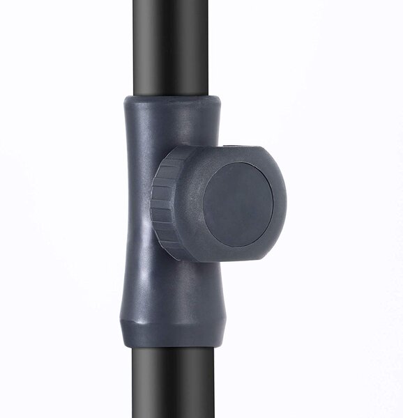 SONGMICS Zahradní slunečník s ochranným obalem Royal 200x125 cm béžový