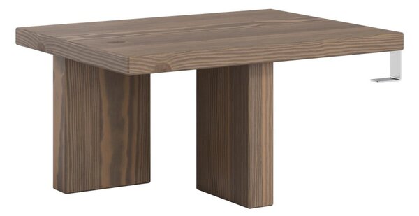 Hnedý nočný stolík z borovicového dreva Japan – Karup Design