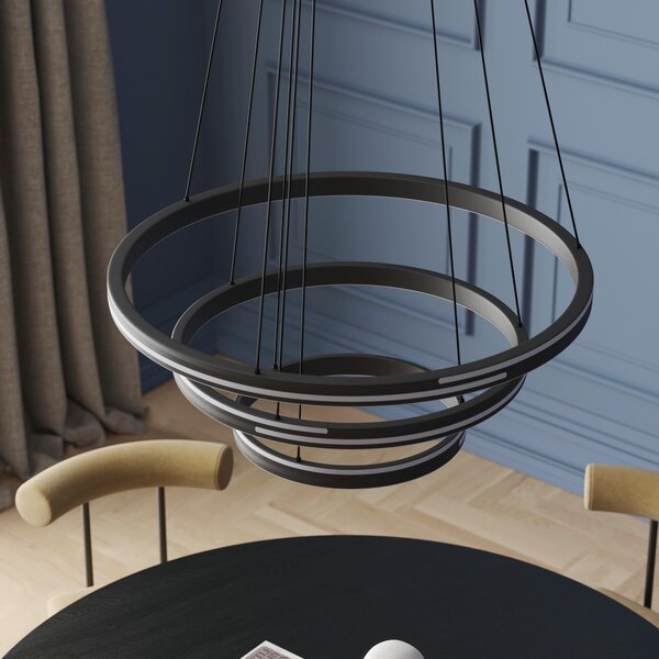 ZÁVESNÉ LED SVIETIDLO, 80/150 cm Dieter Knoll - Interiérové svietidlá