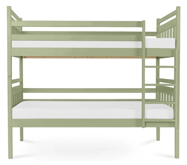 Wilsondo Poschodová posteľ s prístelkou Petra 5 80x180 - olivová