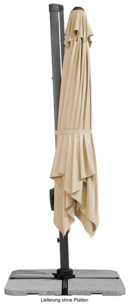 ZÁVESNÝ SLNEČNÍK 358/263/300 cm - Online Only záhrada, Online Only