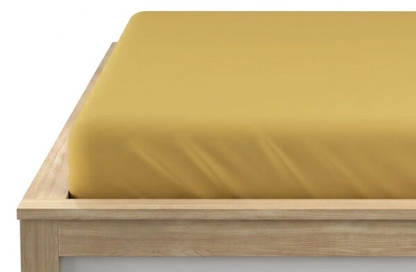 Jersey plachta BASIC žltá 90 x 200 cm