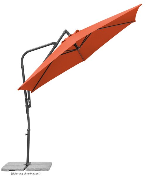 ZÁVESNÝ SLNEČNÍK 278/263/300 cm - Online Only záhrada, Online Only