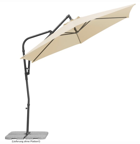 ZÁVESNÝ SLNEČNÍK 278/263/300 cm - Online Only záhrada, Online Only