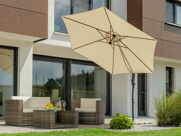 ZÁVESNÝ SLNEČNÍK 278/263/300 cm - Online Only záhrada, Online Only