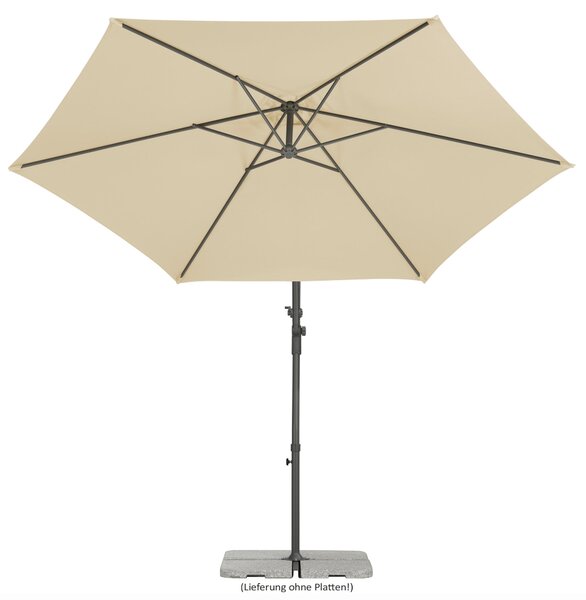 ZÁVESNÝ SLNEČNÍK 278/263/300 cm - Online Only záhrada, Online Only