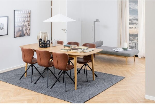 Rozkladací jedálenský stôl s doskou v dubovom dekore 180x90 cm Montreux - Actona