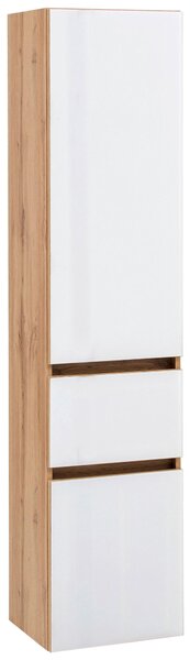 VYSOKÁ SKRINKA, biela, farba duba, farba duba, 40/180/35 cm Held - Kúpeľňové skrinky, Online Only