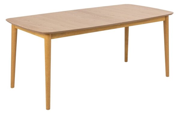 Rozkladací jedálenský stôl s doskou v dubovom dekore 180x90 cm Montreux - Actona