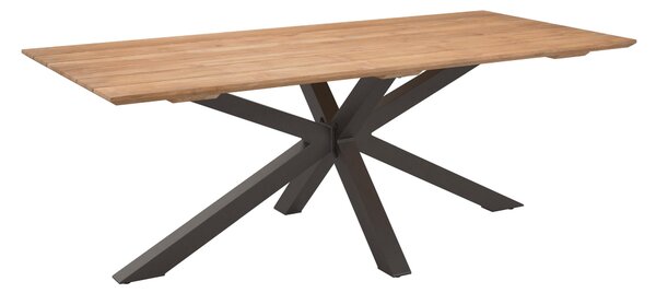 ZÁHRADNÝ STÔL, kov, 216/99/75 cm Amatio - Záhradné stoly