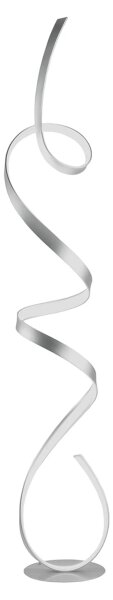 Ondaluce - LED stmievateľná stojacia lampa LUMEN LED/30W/230V 160 cm strieborná