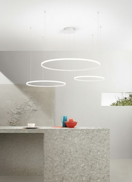 Ondaluce - LED stmievateľný luster na lanku SOEL LED/28W/230V+LED/38W+LED/47W