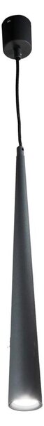 Ondaluce - Závesné svietidlo na lanku NOA 1xGU10/20W/230V priemer 5,5 cm čierna