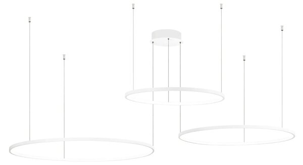 Ondaluce - LED stmievateľný luster na lanku SOEL LED/28W/230V+LED/38W+LED/47W