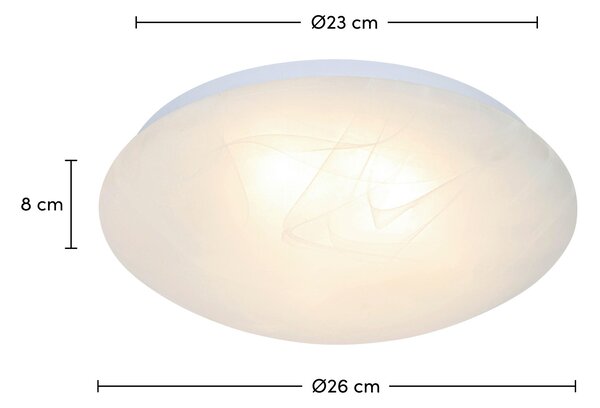 STROPNÉ LED SVIETIDLO, 26/8 cm Boxxx - Interiérové svietidlá