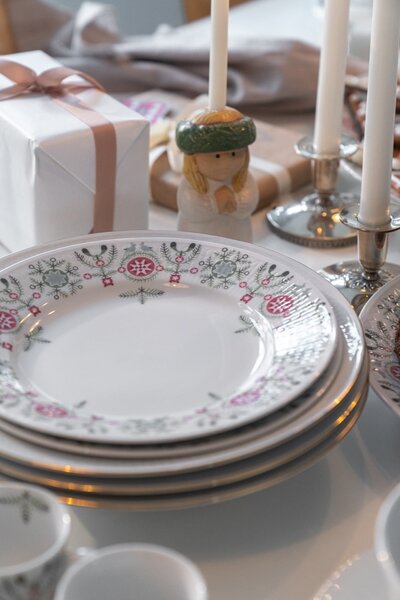 Porcelánový tanier Swedish Grace Winter Ø 21 cm