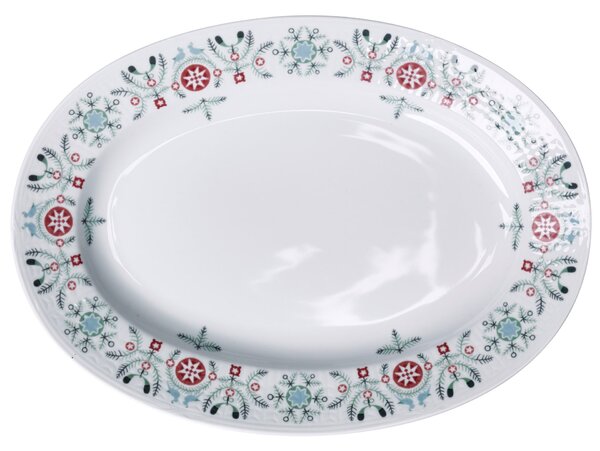 Porcelánový servírovací tanier Swedish Grace Winter 32 cm