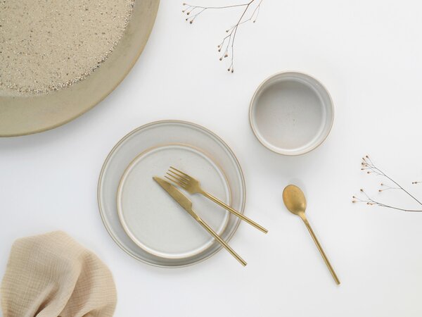 SADA PLYTKÝCH TANIEROV, keramika, 26 cm Creatable - Online Only bytové doplnky, Online Only