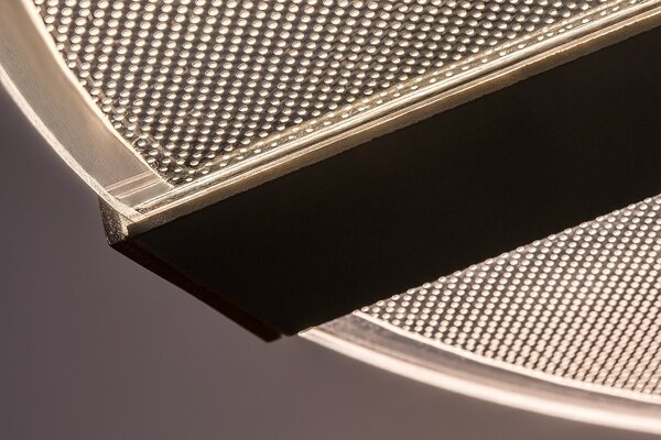 Rabalux 72483 LED závesné stropné svietidlo Norael | 24W integrovaný LED zdroj | 1570lm | 3000K | čierna