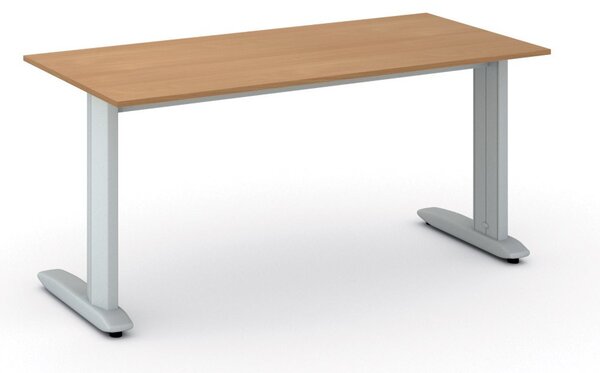 Kancelársky písací stôl PRIMO FLEXIBLE, 160x80 cm, buk
