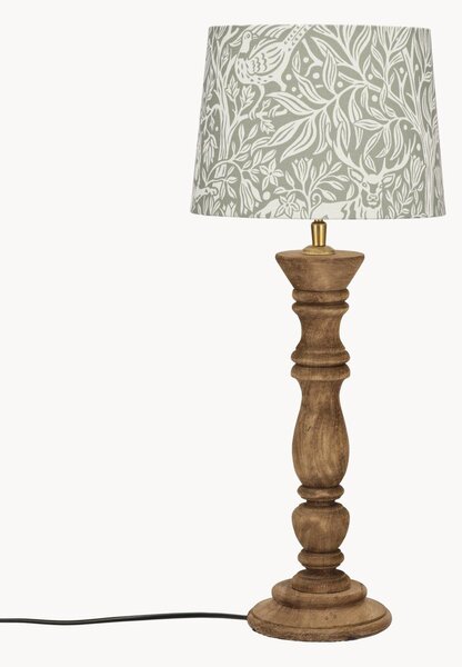 Stolová lampa z mangového dreva Lodge