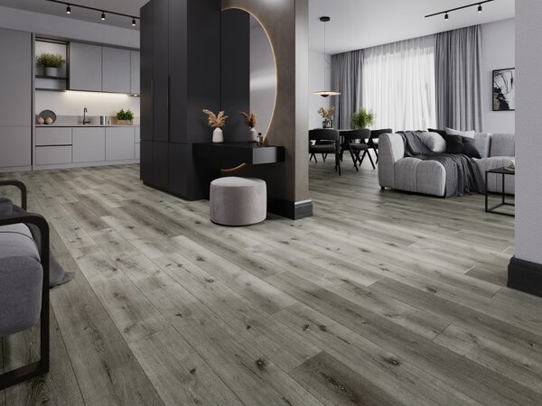 Mexen Lago Vista vinylové panely 1240 x 182 mm SPC 6,5 mm, podklad IXPE 1,5 mm, 4 V-drážka, Dub - F1035-1240-182-505-4V1-01