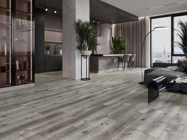 Mexen Lago Vista vinylové panely 1240 x 182 mm SPC 6,5 mm, podklad IXPE 1,5 mm, 4 V-drážka, Dub - F1035-1240-182-505-4V1-01