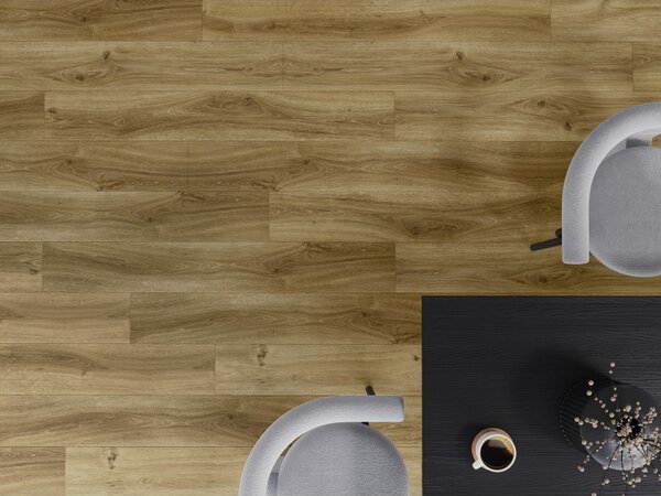 Mexen Amsterdam vinylové panely 1240 x 182 mm SPC 6,5 mm, podložka IXPE 1,5 mm, 4 V-spára, Dub - F1042-1240-182-505-4V1-01
