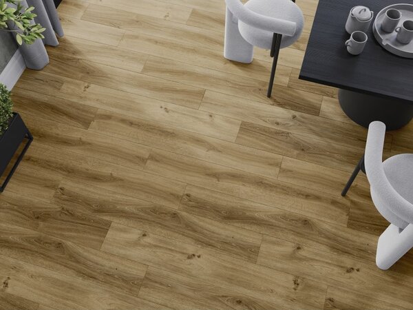 Mexen Amsterdam vinylové panely 1240 x 182 mm SPC 6,5 mm, podložka IXPE 1,5 mm, 4 V-spára, Dub - F1042-1240-182-505-4V1-01