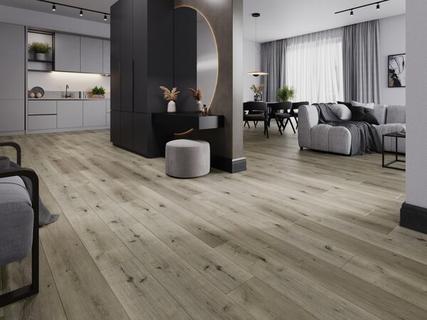 Mexen Bevil Oaks vinylové panely 1240 x 182 mm SPC 6,5 mm, podložka IXPE 1,5 mm, 4 V-drážka, Dub - F1036-1240-182-505-4V1-01
