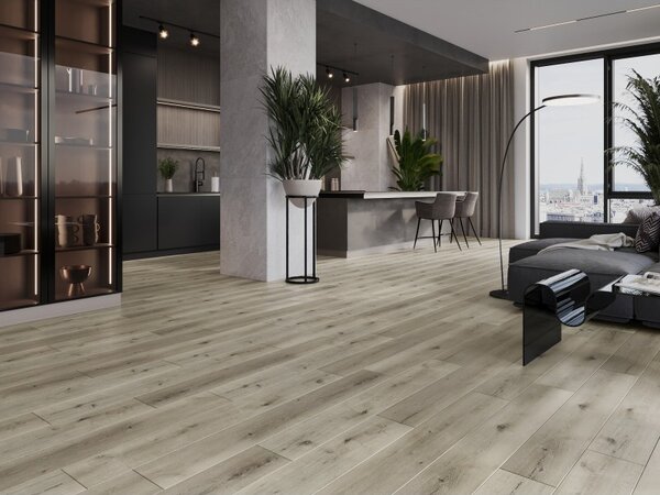 Mexen Bevil Oaks vinylové panely 1240 x 182 mm SPC 6,5 mm, podložka IXPE 1,5 mm, 4 V-drážka, Dub - F1036-1240-182-505-4V1-01