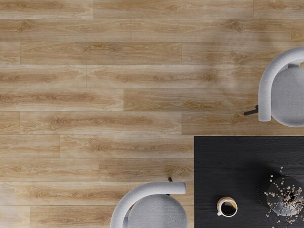 Mexen San Marcos vinylové panely 1240 x 182 mm SPC 6,5 mm, podklad IXPE 1,5 mm, 4 V-Drážka, Dub - F1048-1240-182-505-4V1-01