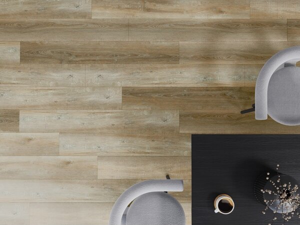 Mexen Cortland vinylové panely 1240 x 182 mm SPC 6,5 mm, podklad IXPE 1,5 mm, 4 V-drážka, Dub - F1008-1240-182-505-4V1-01