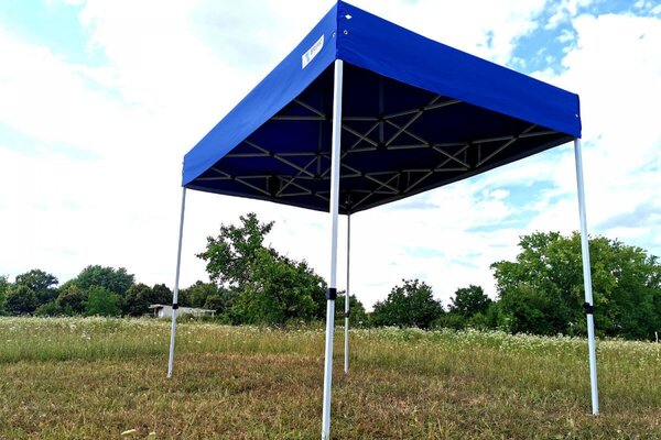 BRIMO Skladací stan 2x3m - bez 3 stien - Zelená