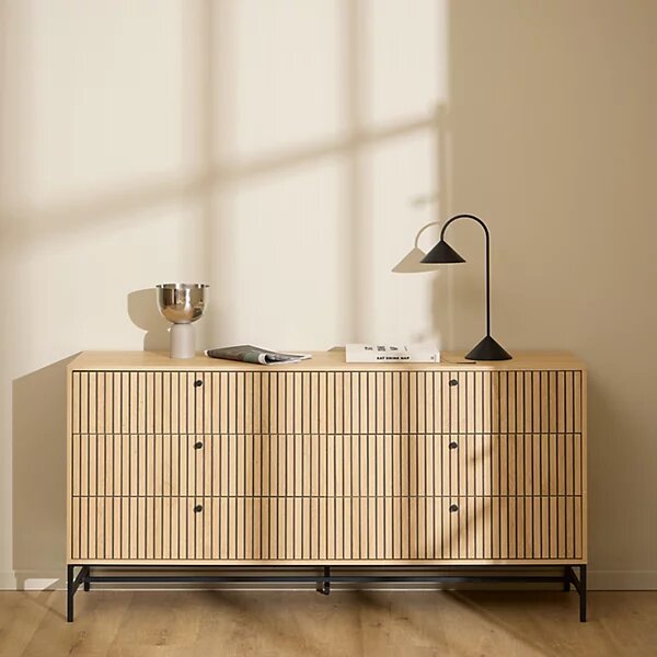 Actona Komoda Albany 157 cm dub prírodný