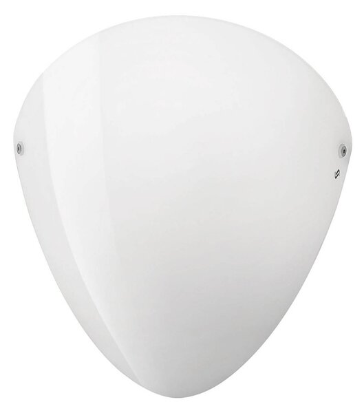 Ovalina – nástenné svietidlo E27 lesklé biele