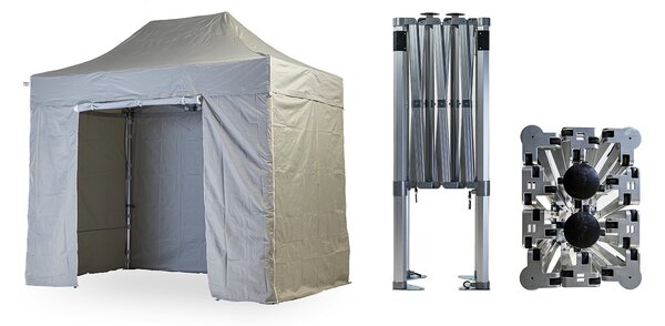 Nožnicový párty stan 2x3 m TENTino BIG HEXAGON EXTREME Farba opláštenia: 4A - ŽLTÁ