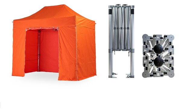 Nožnicový párty stan 2x3 m TENTino BIG HEXAGON Farba opláštenia: 8A - MODRÁ