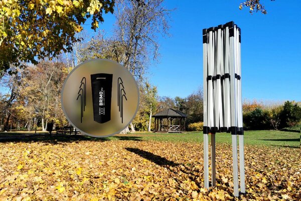 BRIMO Záhradné stany 2x3m - bez stien - Červená