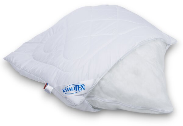 Kvalitex Vankúš ALOE VERA Alaska zips 900g 70x90cm biely