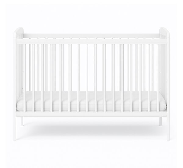 Detská postieľka CLASICO DELUXE | biela 60 x 120 cm