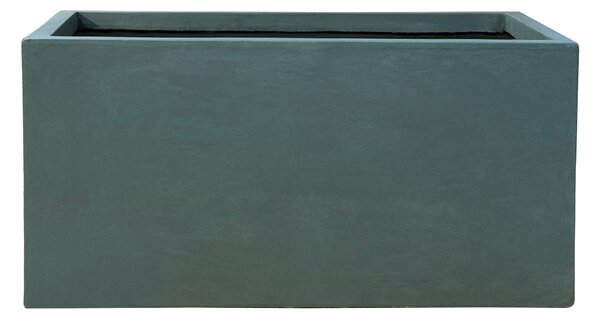 Betonový kvetináč Horizon (79 x 37 x 37 cm) - Tmavozelená XXL (79 x 37 x 37 cm)