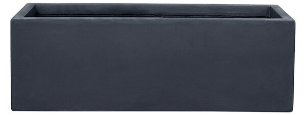 Betonový kvetináč Horizon (65 x 16 x 18 cm) - Tmavosivý XXL (65x16x18cm)