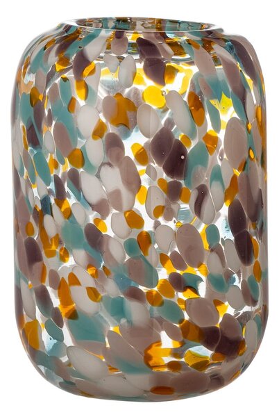 Sklenená ručne vyrobená váza (výška 18 cm) Vidia – Bloomingville