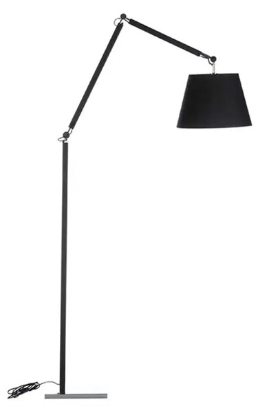 Dizajnová lampa Zyta čierne/strieborná